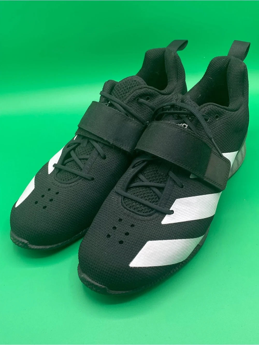 Adidas Adipower Weightlifting II shoes in black and white